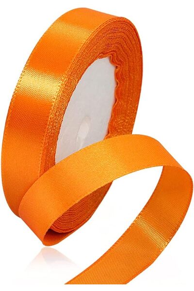 Generic Orange Satin Ribbon, 5/8 Inch x 25 Yards for Gift Wrapping