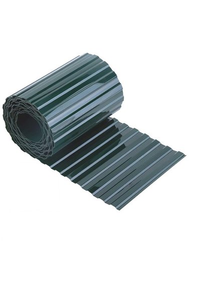 TERRIFI Corrugated Paver Edging, 30 Feet Flexible Garden Bed Border, Plastic ...