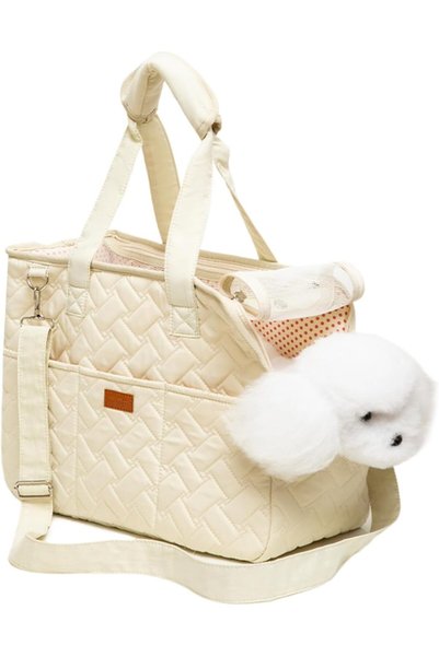 Generic Dog Carrier for Small Dogs Rabbit cat, Cotton Bag, Portable Breathabl...