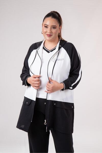 Roxxlen Women's Plus Size Lovely Embroidered 3-Piece Set