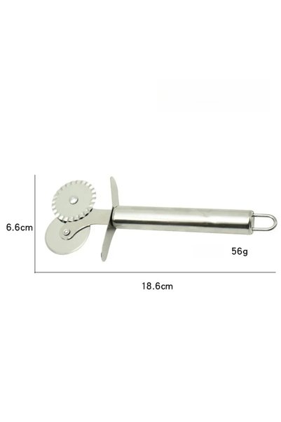 Choice C Stainless Steel Pizza Wheel Cutter Ideal Pizza Wheel Scissors Pizza ...