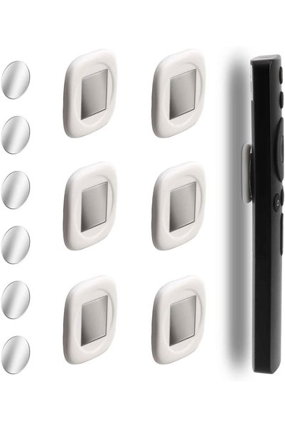 Generic Magnetic Remote Control Holder, Ultra-Slim Wall Mount Organizer for H...