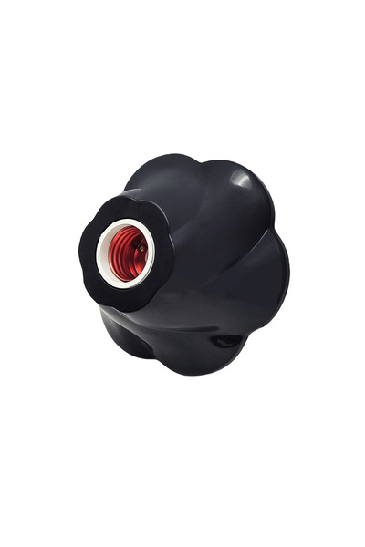 Choice No plug 1pc black CE UL Listed E26/E27 Snap-On Rose-Shaped Pendant Lam...
