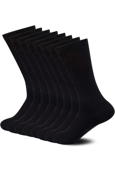 Generic 8 Pairs Unisex Premium Bamboo Fiber Socks Super Soft Moisture wicking...
