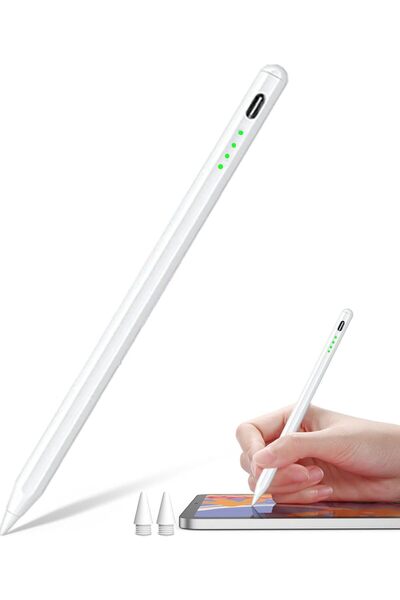 Generic Stylus Pen for iPad(2018-2025)-15 Mins Fast Charge with Tilt Sensitiv...