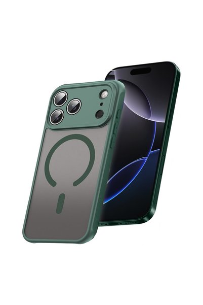 FONIX Θήκη για Apple iPhone 17 Pro, Σειρά QuantumOnyx MagSafe, Ενσωματωμένο M...