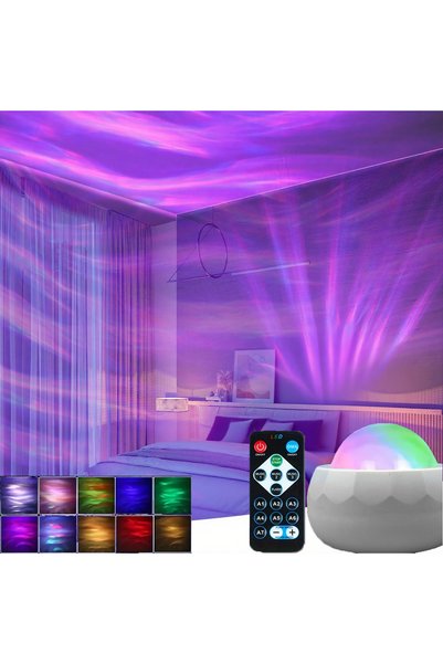 Choice مصباح ليلي LED جديد بـ 7 أوضاع، جهاز عرض ضوئي لسماء مرصعة بالنجوم مع ج...