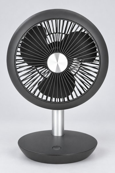 BLACK Ventilator electric BLACK, 4 Viteze și Acumulator, 18 cm, 5 W