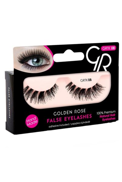 Golden Rose Изкуствени мигли Hair Tape 08 с включено мини лепило