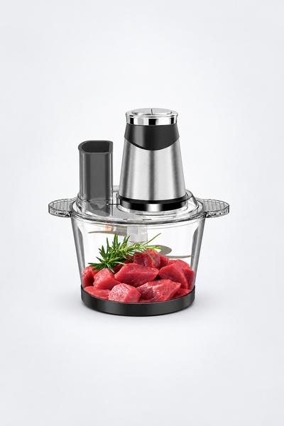 BLACK Mărunțitor pentru alimente, Lame din inox, 3,5 L, 1200 W