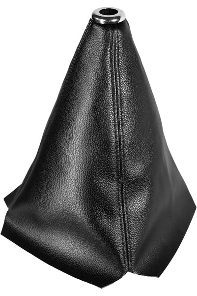 Generic Universal Car Shift Knob Dust Cover, Black PU Leather Manual & Auto S...