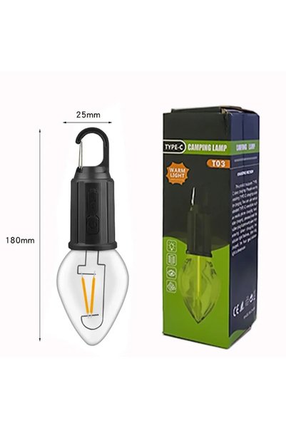 XIWANGFIRE USB Lamp C Portable LED Camping Lamp Outdoor Solar /USB Charging H...