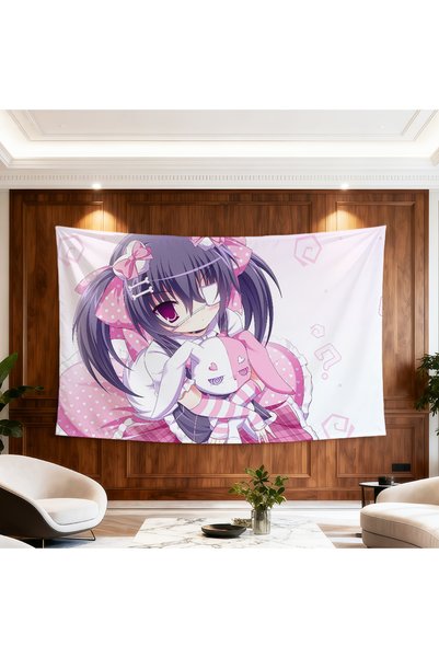 Choice علم أنمي QZ60x90CM 3 للغرفة، السكن الجامعي، حفلات الفتيات، ديكور المنز...