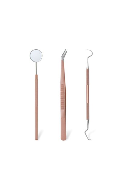 Choice 3Pcs Dental Tool Set for Removing Dental Dirt Professional Teeth Clean...