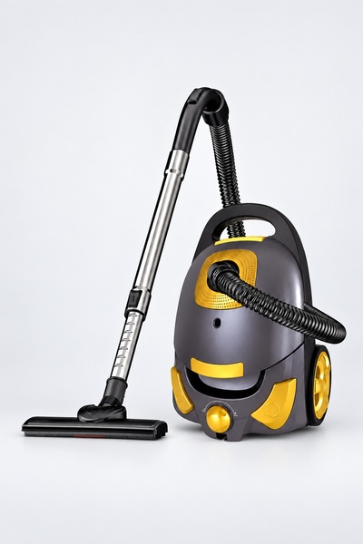 BLACK Aspirator cu sac, Putere reglabilă, Filtru HEPA, 4 L, 3000 W