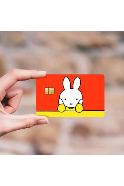 Choice z9 18x13.5CM Cute M-Miffy Skin Stickers for Bank Card Bus Metro Card S...