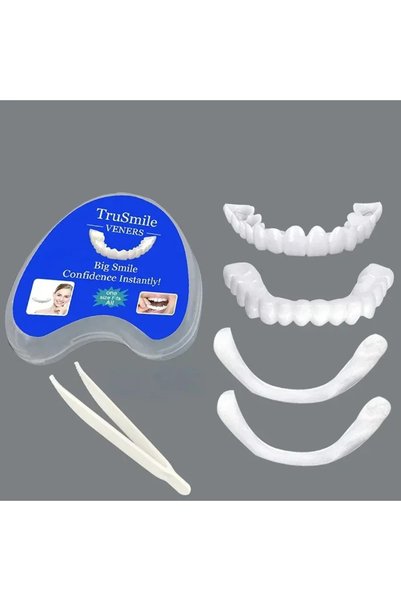 Choice 1 set Temporary Tooth Replacement Snap-On Veneers, Fake Teeth Kit for ...