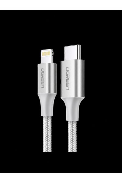 Generic Brand سلك شاحن يوجرين نايلون مظفر USB-C إلى آيفون بطول 1 م -