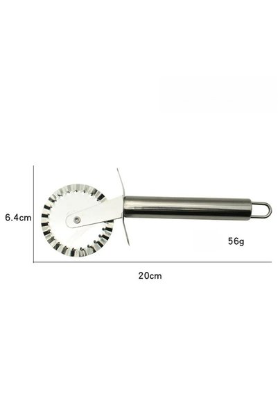 Choice B Stainless Steel Pizza Wheel Cutter Ideal Pizza Wheel Scissors Pizza ...