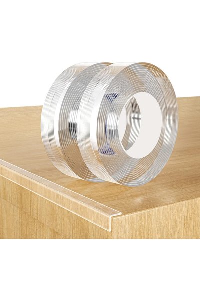 Generic 2 Roll Clear Soft Corner Protectors for Furniture Strip, Soft Corner ...