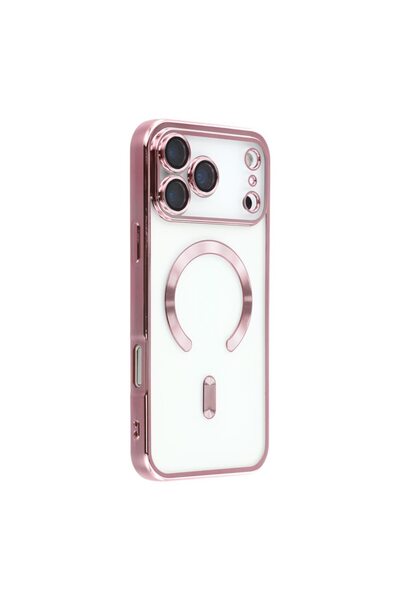 FONIX Husă tip MagSafe compatibilă cu Apple iPhone 17 Pro, placare electropla...