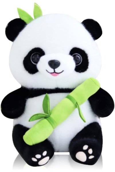 Generic Soft Panda Plush Toy - Bamboo Panda Stuffed Animal Plushie, Cute Hugg...