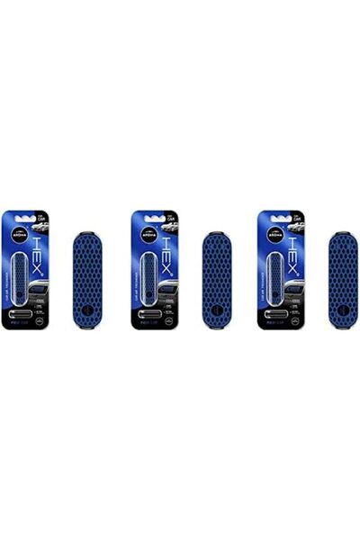 Generic معطر هواء للسيارة بتصميم سداسي الشكل من البوليمر، برائحة جديدة، يحافظ...