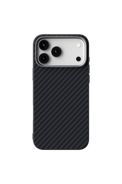 FONIX Husă pentru Apple iPhone 17 Pro, material tip Kevlar, TPU, încărcare Ma...