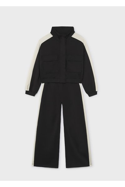 MAYORAL Girls' Side-Striped Sweatsuit Set