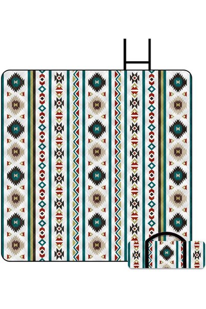 Generic 80"x60" Waterproof Picnic Blanket - Large, Thick Outdoor Camping & Be...