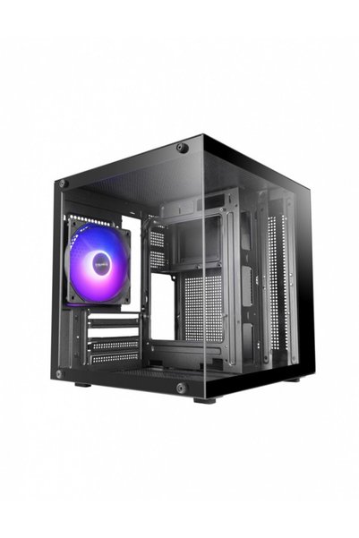 TACENS Carcasă MARS MC-CUBE 1xARGB mATX negru
