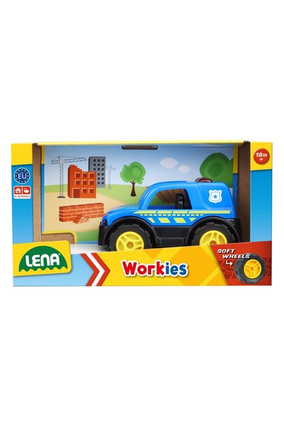 LE NA Workies Poliție 12 cm cutie deschisă