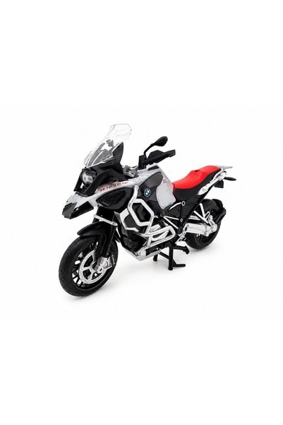 PULIO Motocicletă MSZ 1/12 BMW R125GS Adventure argintie