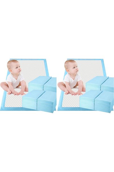Generic 40 Pieces Baby Disposable Changing Pads,Waterproof Baby Changing Pads...