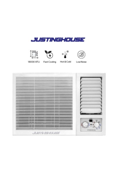 JUSTINGHOUSE مكيف شباك جستنغ هاوس حار بارد 18,000 وحدة - JUSW-18HCC