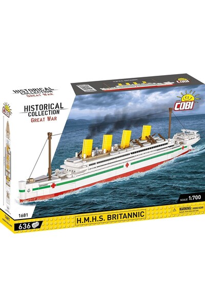 Cobi Klocki Blocuri H.M.H.S. Blocuri Britannic 636