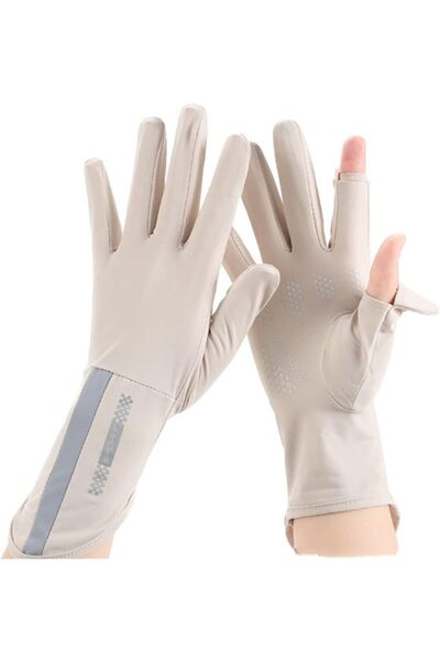 RUIXIA Mens Women Driving Gloves Summer UV Sun Protection Gloves Non-Slip Tou...