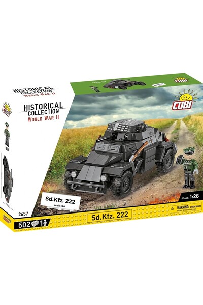 Cobi Klocki Blocuri Sd.Kfz 222 502 blocuri