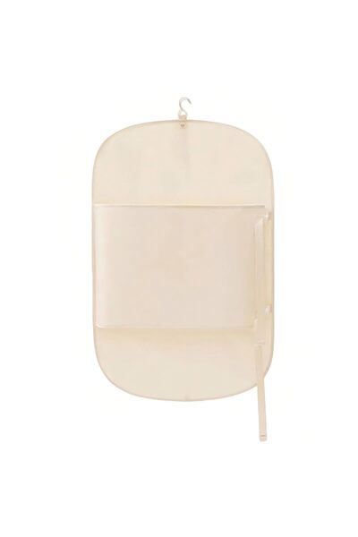 Tazweeq Clothing Compression Storage Board with Steel Hook, Translucent White...
