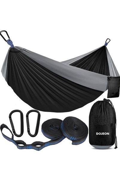ELEPHANTBOAT Hammock for Camping Outdoor Activities with 2 Fixing Straps, Ham...