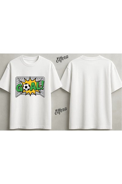 ELFERA Goal Soccer PRINTED UNISEX T-SHIRT