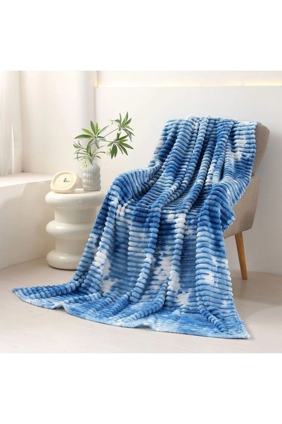 OEM Fleece blanket, 127x152cm, multicolor, for indoor and outdoor use