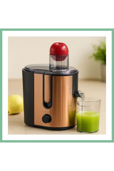FUBRA 600W Katı Meyve Sıkacağı - 65mm Besleme, Çelik Filtre, 1250ml Posalı Hazne FBR