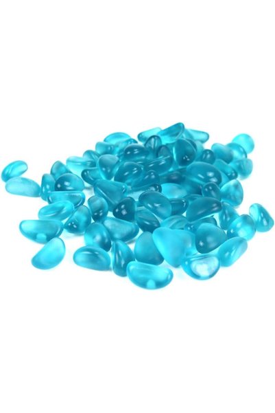 Generic Aquarium Glass Stones Decorative Marbles Pebbles - Freshwater Artific...