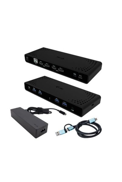 iTec Stație de andocare universală, afișaj dual 4K, Power Delivery 85W + încă...