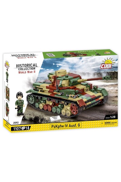 Cobi Klocki Blocuri WWII PZKPFW IV AUSF.G 1107