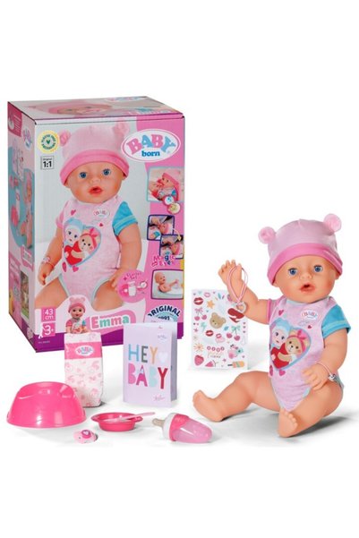 Zapf Păpușă Baby Born Emma 43 cm