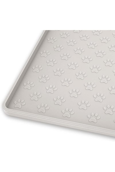 Generic Dog Food Mat Anti-Slip Dog Bowl Mats for Food and Water, High-Lips Do...
