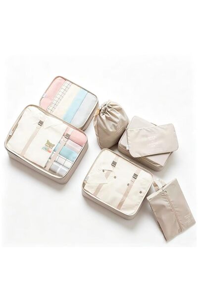 ANYUAN Travel Packing Cubes Set of 7, Travel Storage Bags, Clothing Organizer...