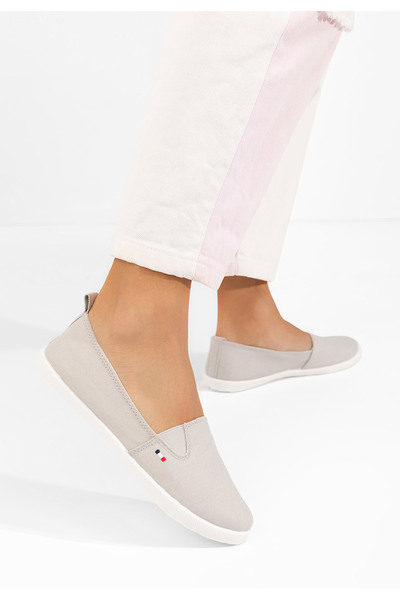 B T Shoes Espadrile dama Jeanyne gri